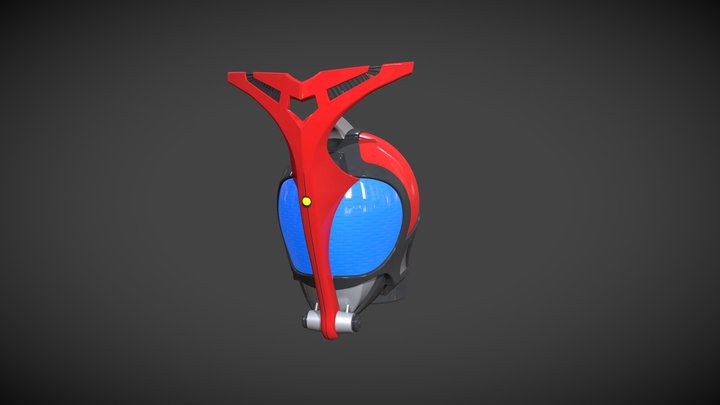 Kamen Rider Kabuto Helmet 3D Model