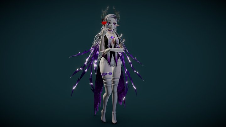 Tower of Fantasy Rubilia eclipse edit 3D Model