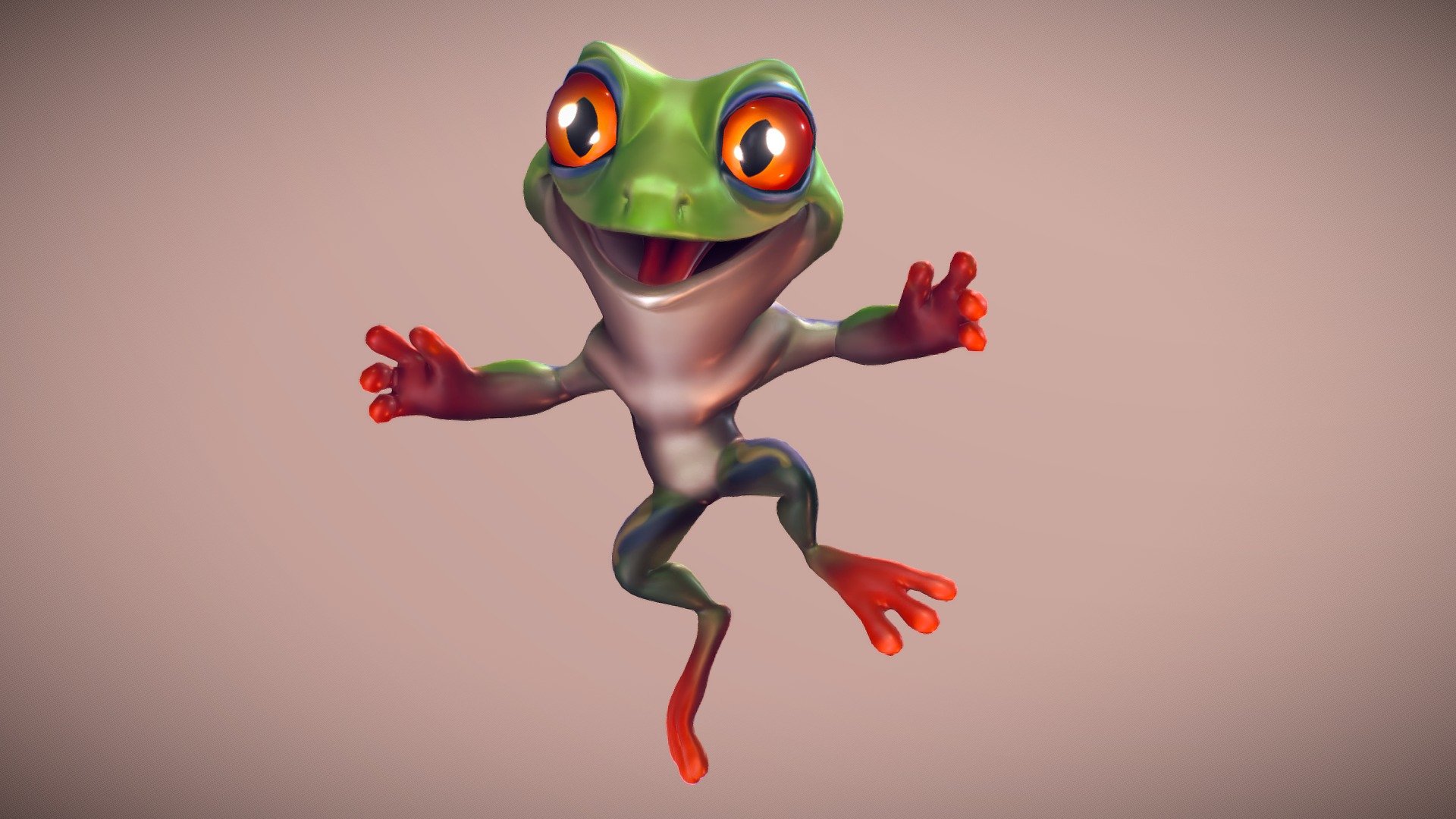 Frog - Buy Royalty Free 3D model by JoseDiaz [75d989a] - Sketchfab Store