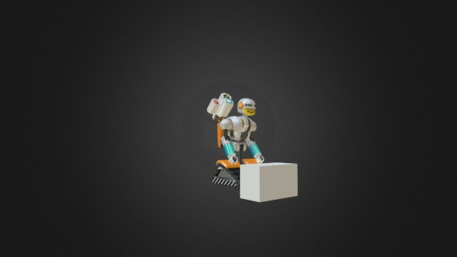 Robbie from Robot Shool 3D Model