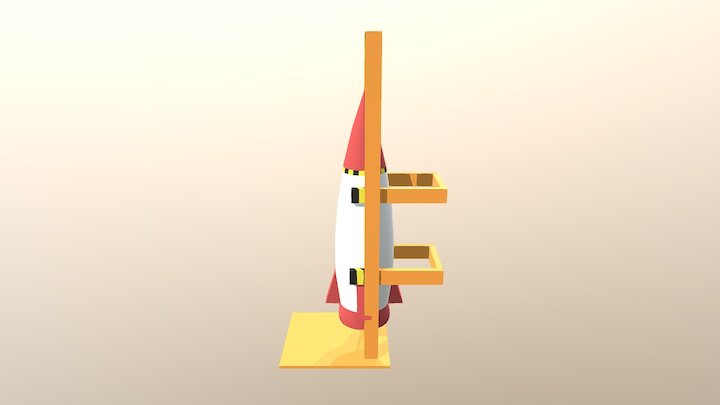 Rocket 3 3D Model