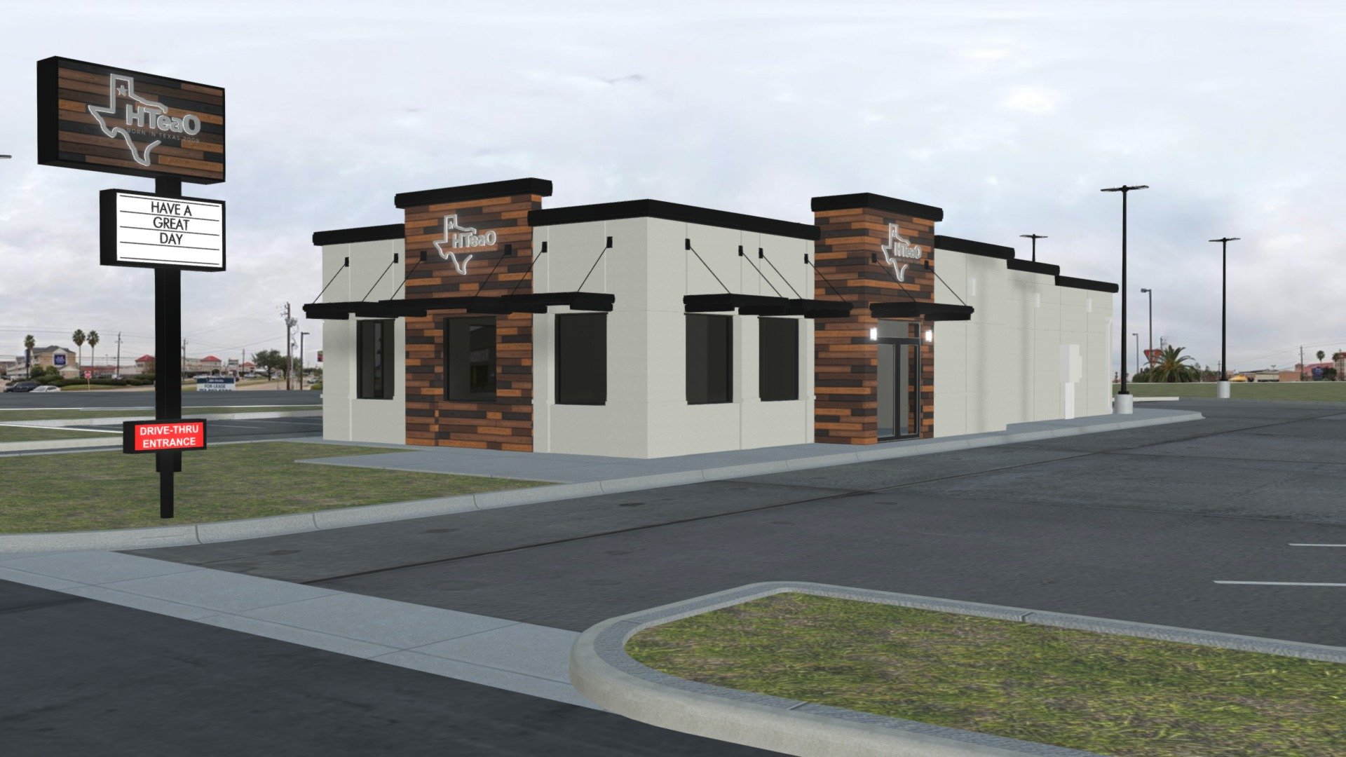 H tea o tomball 20tx 3d model by titan sign company