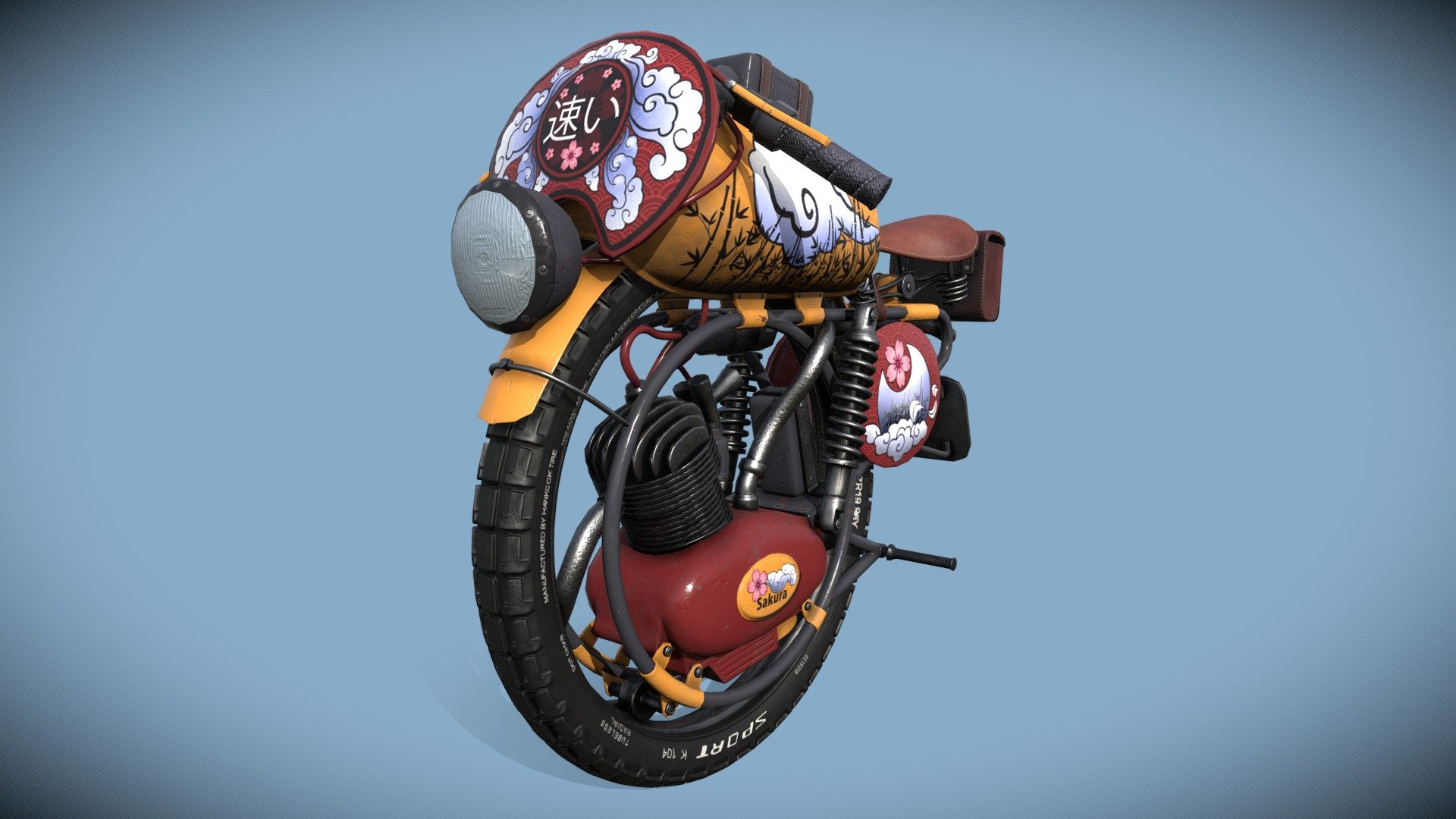 The Fast Sakura-Bike