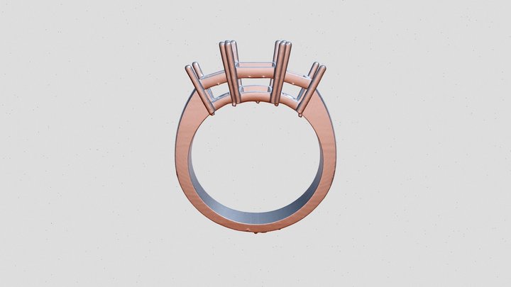 Trilogy Mesh 3D Model