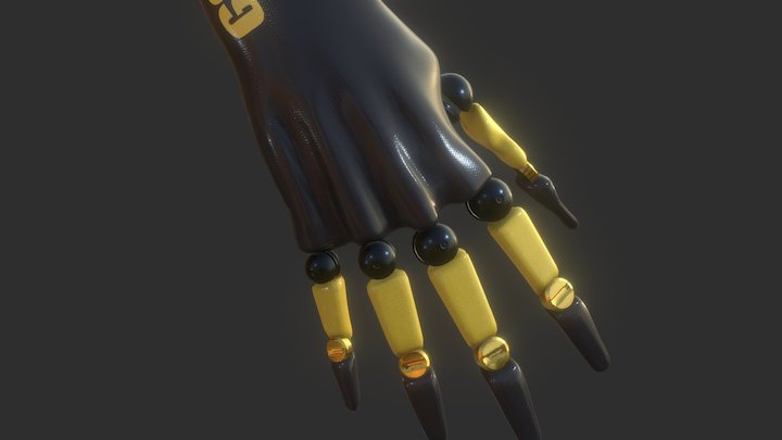 [Prototype] - Augmented Bionic Hand 3D Model