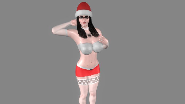 Sandra Linda Avellar Xmas 2 3D Model