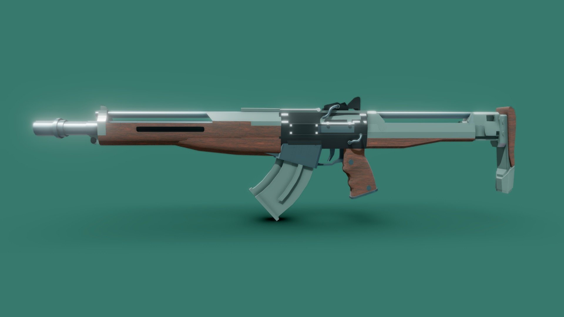 Auto Rifle | "Hazard of the cast" - Download Free 3D model by Nikcore ...