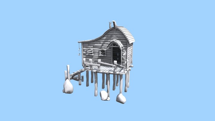 Hut 3D Model