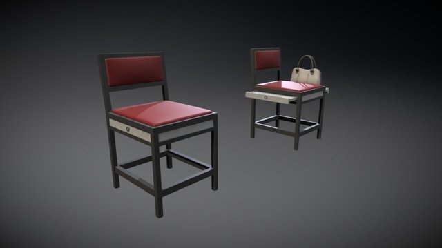 Wobbit Chair 3D Model