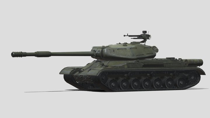 IS-4M Heavy Tank – Gratis 3D-model STL