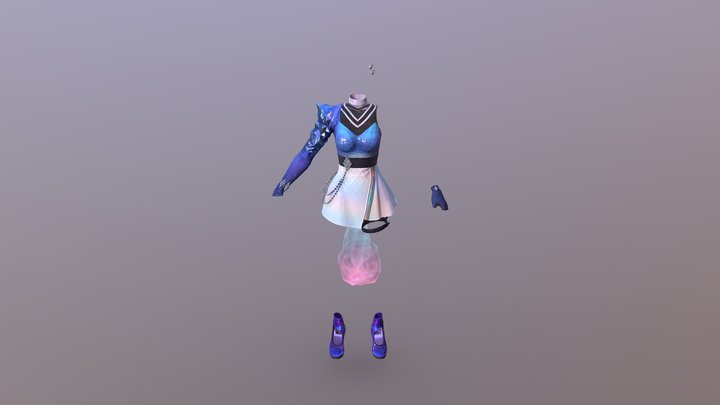 Kda_ahri 3D models - Sketchfab