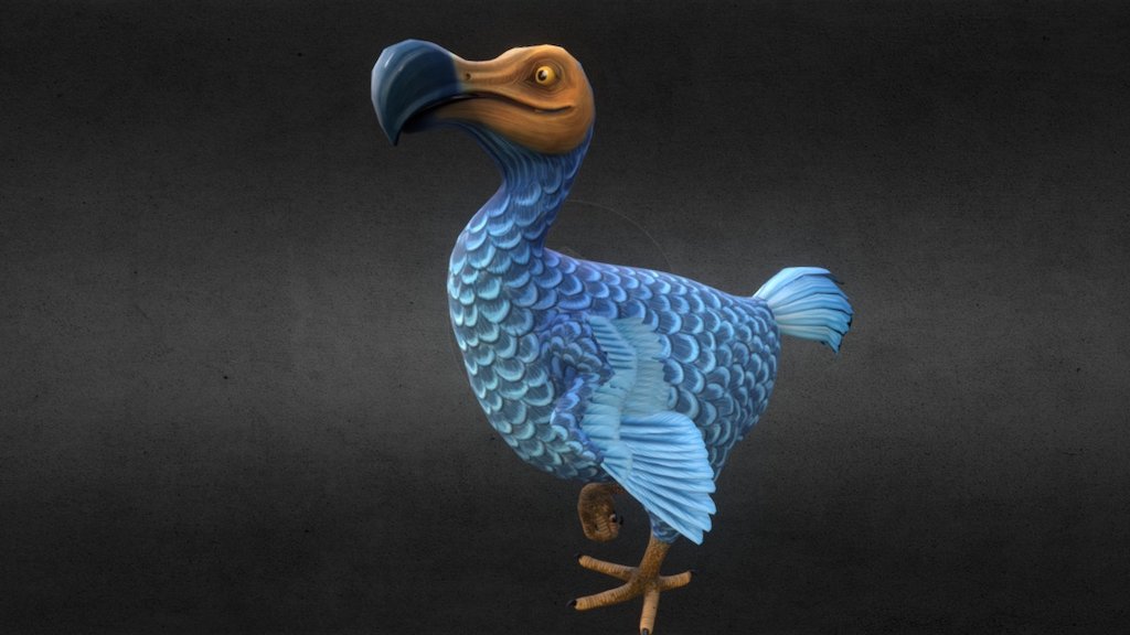 DODO_EXTINCT_BIRD - 3D model by cgwings (@chandansingh512) [75df557 ...