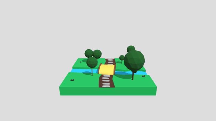 River 3D Model