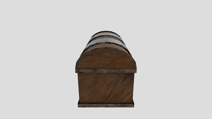 Animated Chest 3D Model