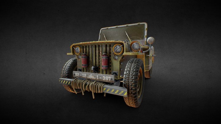 Ford Jeep 3D Model
