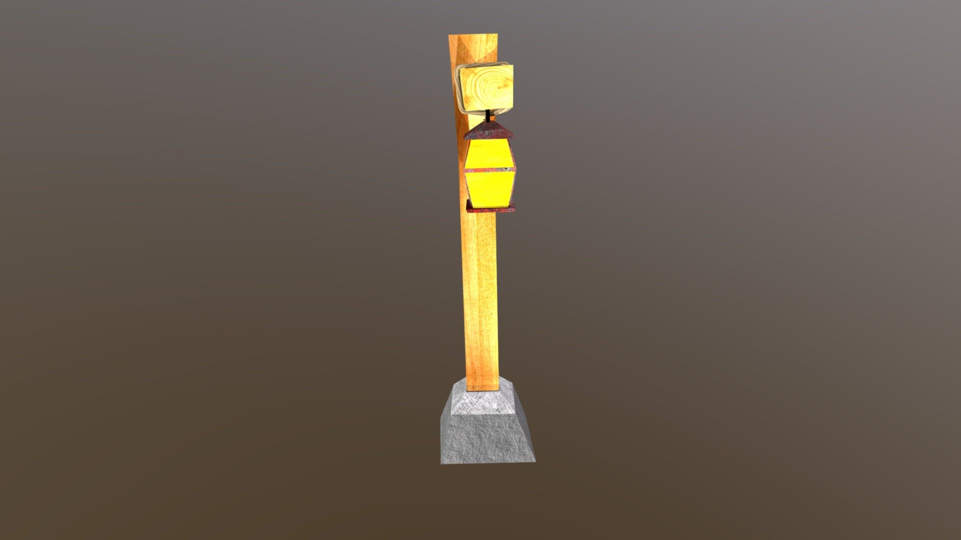 Wooden Lamp