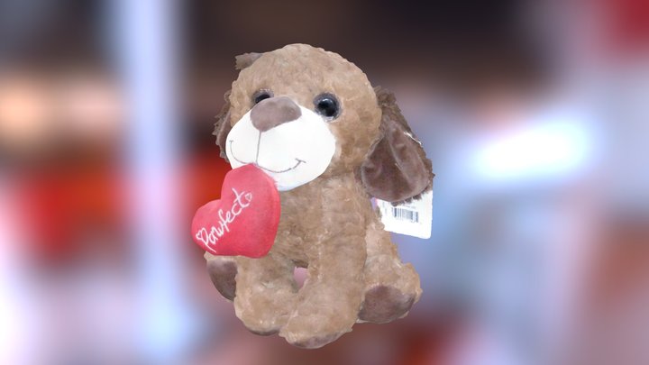 Puppy Plush 3D Model