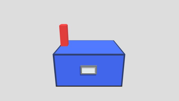 Background House ( Blender ) 3D Model