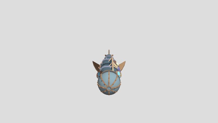 субмарина попитка 3 3D Model
