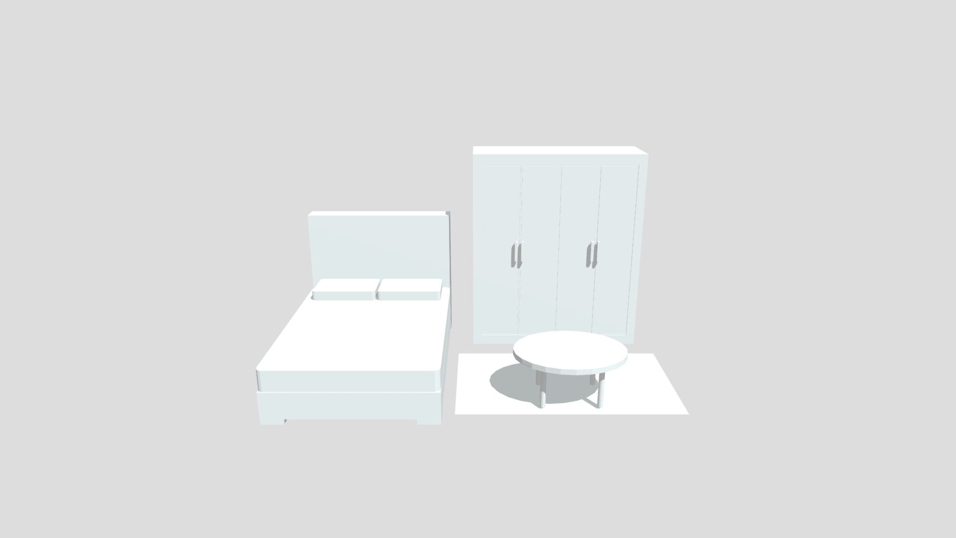 Bedroom - 3D Model By A110081254 [75e4161] - Sketchfab