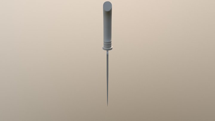 Armour Dagger 3D Model