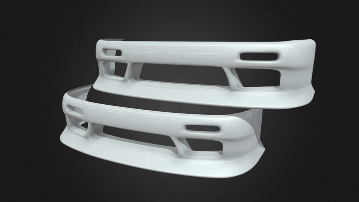 S14 Zenki Vertex Front Bumper – Modello 3D gratuito STL