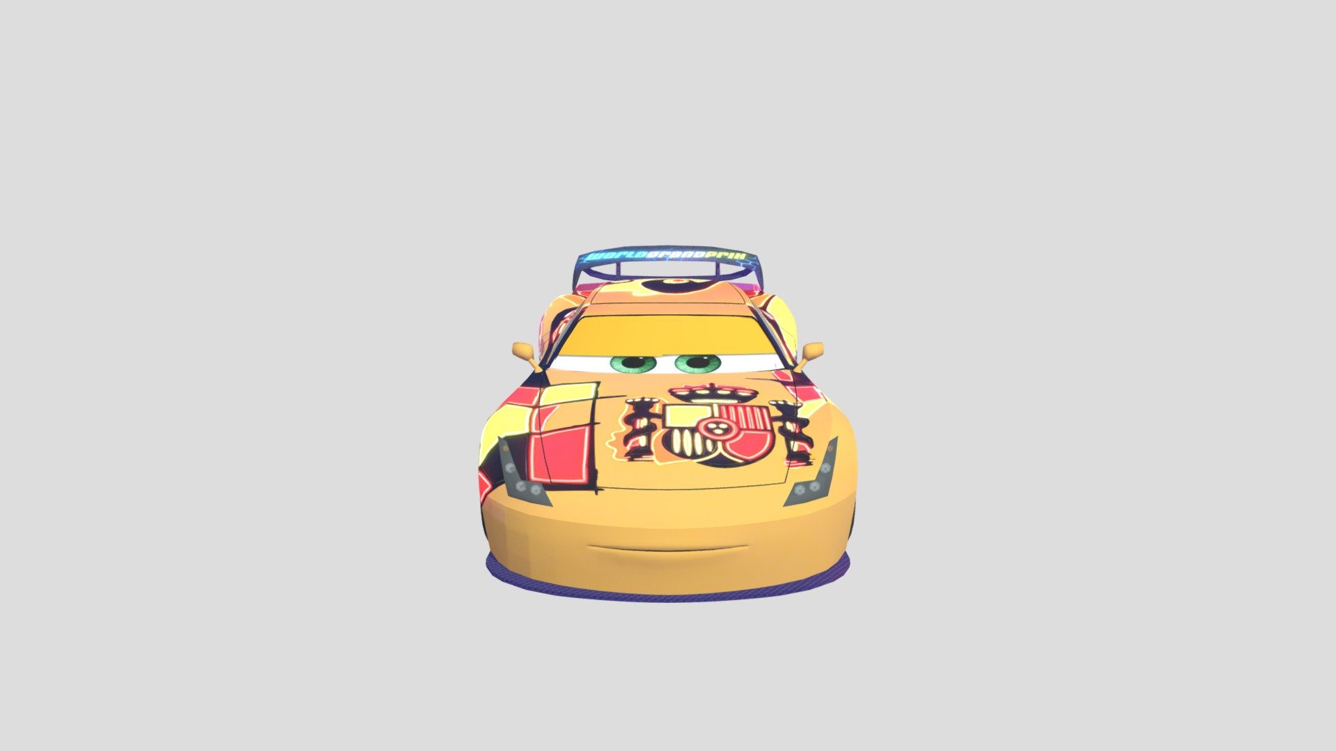 Miguel Camino Neon — Sketchfab embed 3D viewer