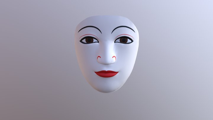 Hunkabog Face 3D Model