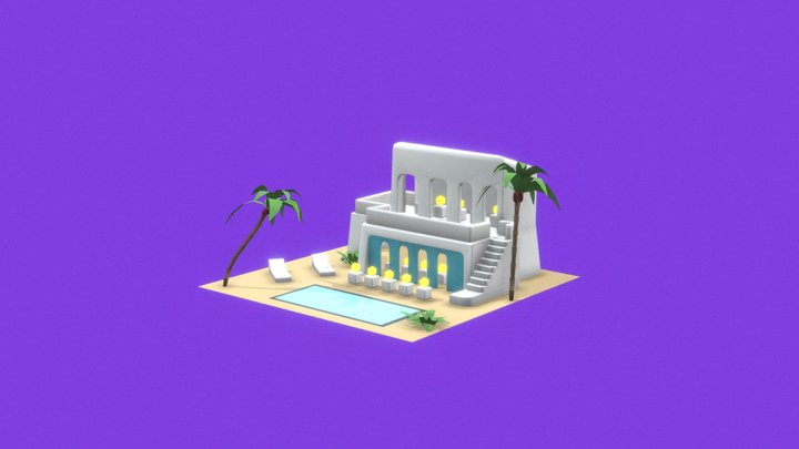 Villa-low 3D Model