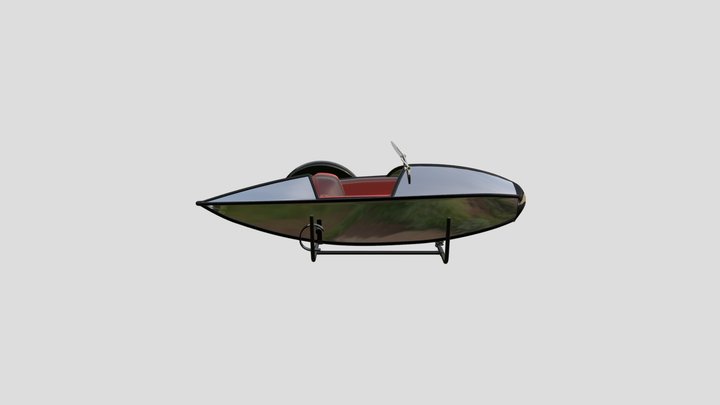 Swallow Sidecar 3D Model