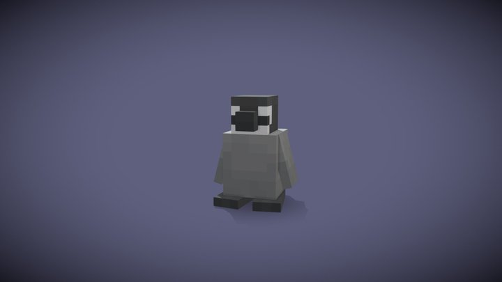 Baby penguin 3D Model