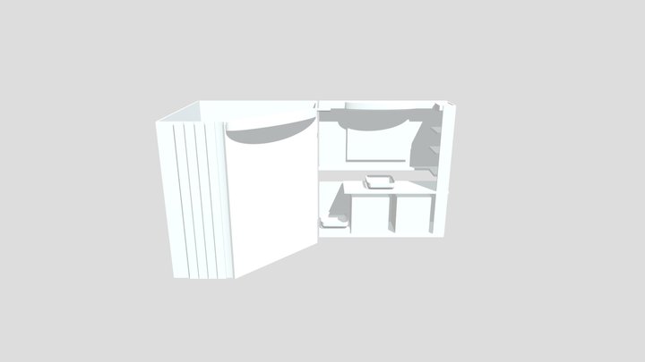 Sauna-vanity 3D Model