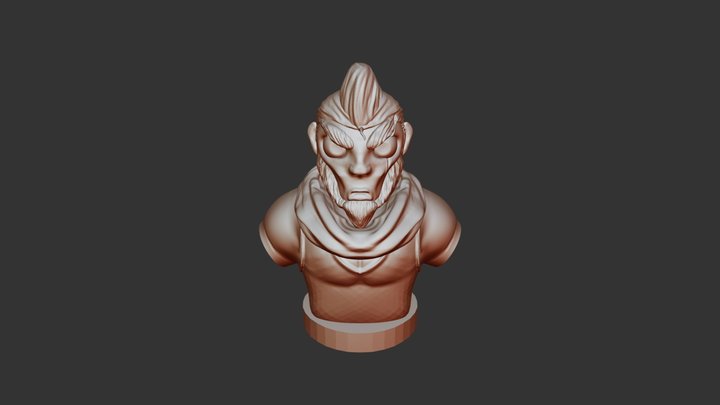Leo the Destroyer 3D Model