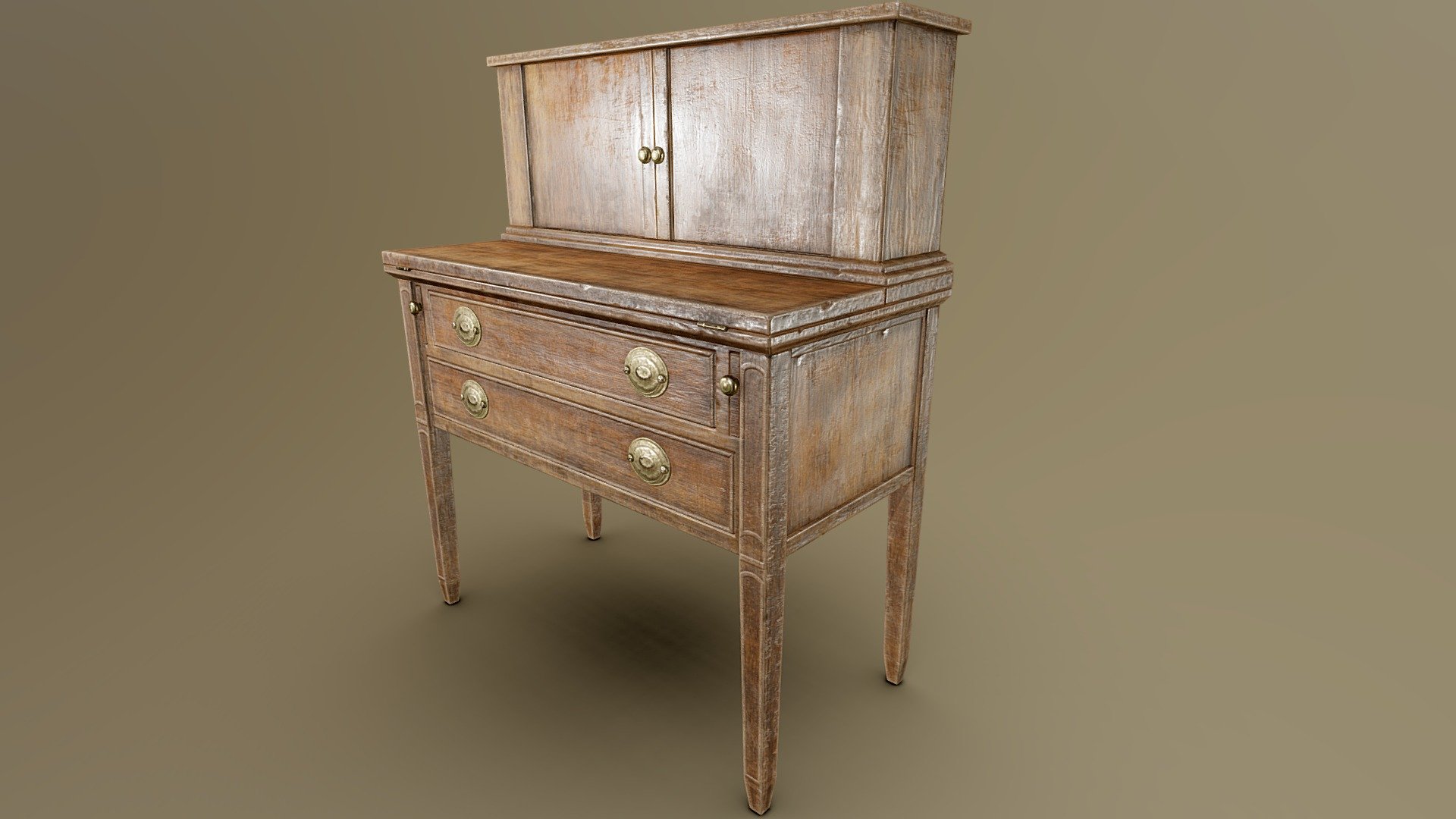 Fallout 3 - Hotel Desk - Mod Remake - Buy Royalty Free 3D model by ...