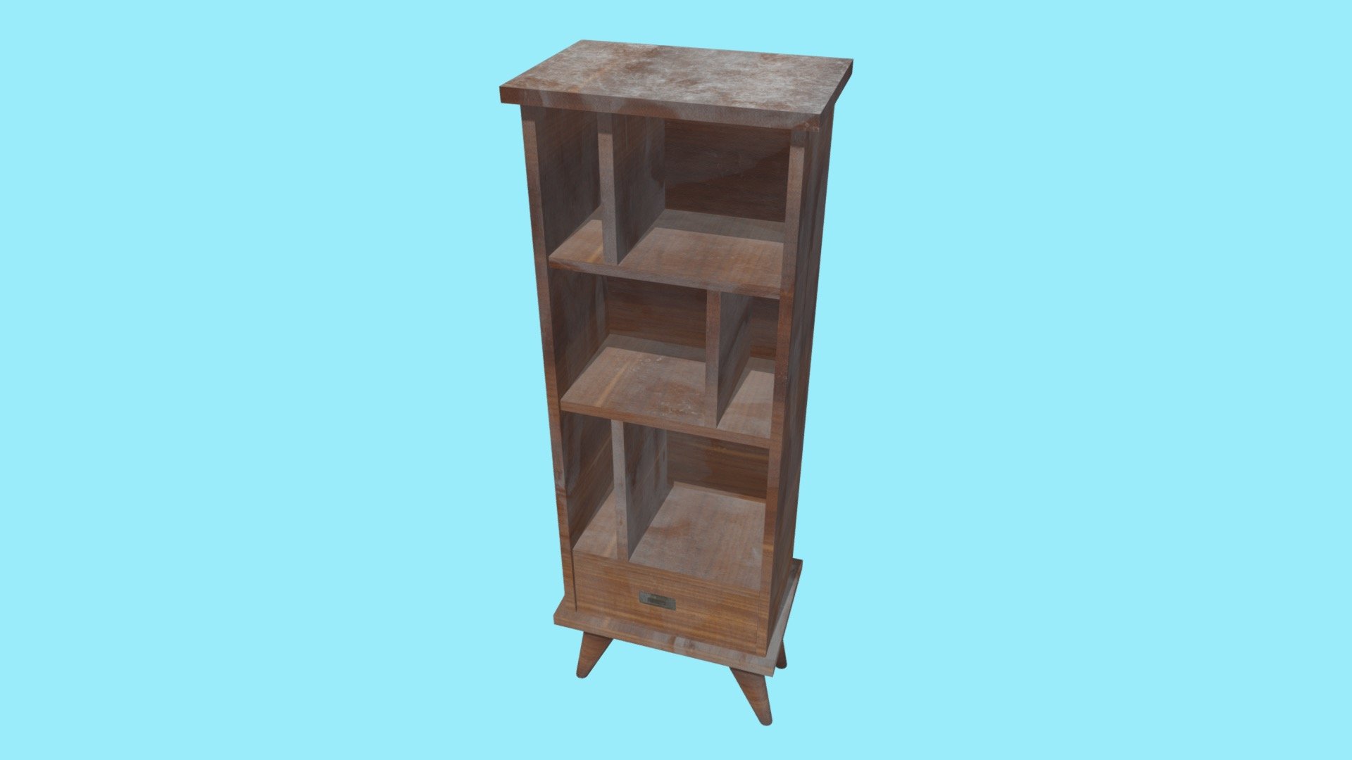 Mid-Century Modern Bookcase