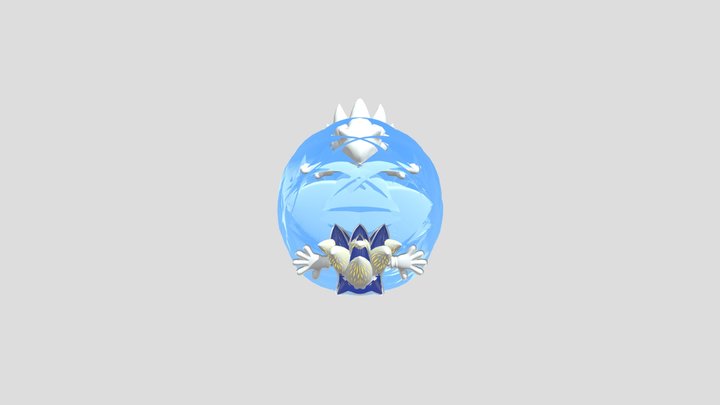 Movie Styled Modern Sonic 3D Model