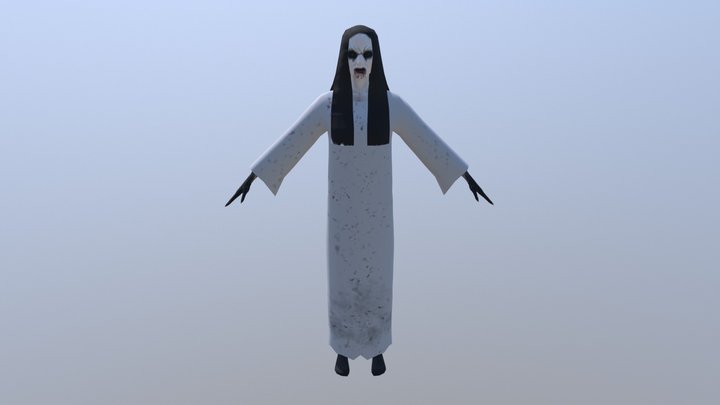 Character - Ghost Lady 3D Model