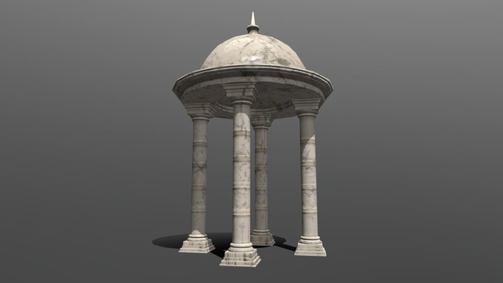 LP Marble Dome 3D Model