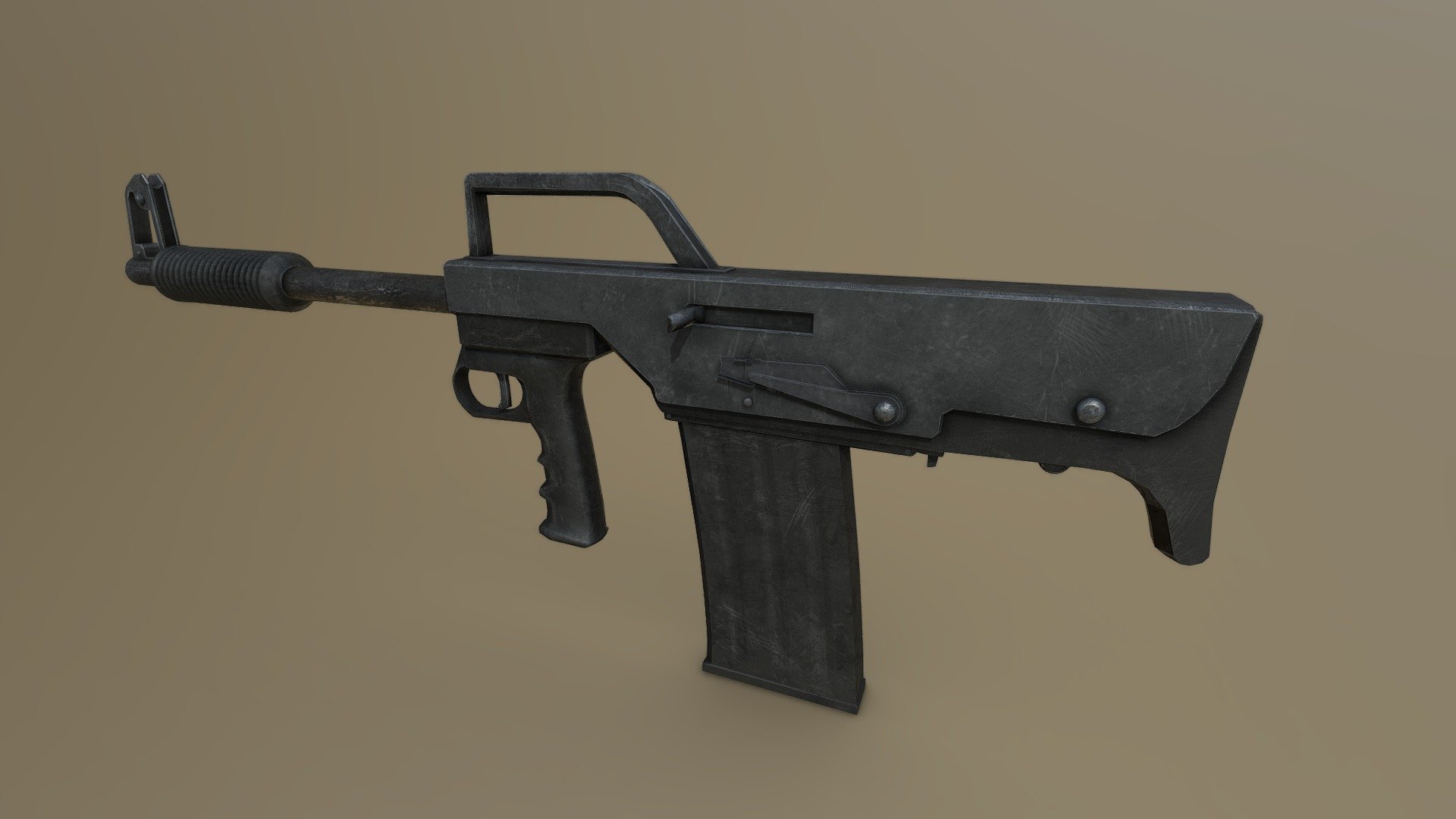 ks23k - Russian bullpup shotgun