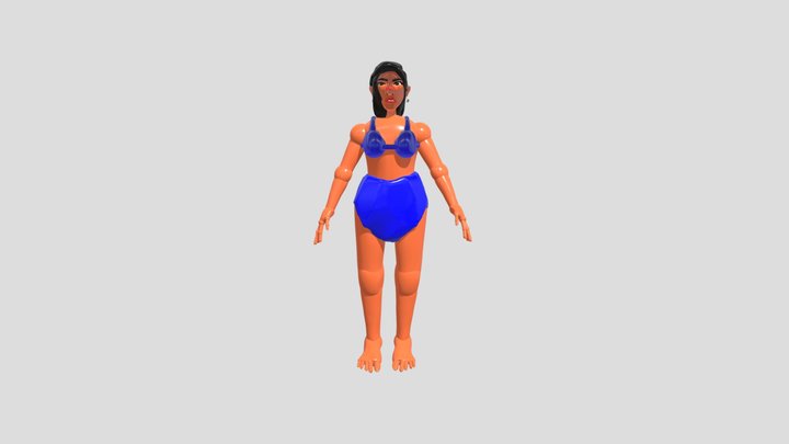 Panic 3D Model