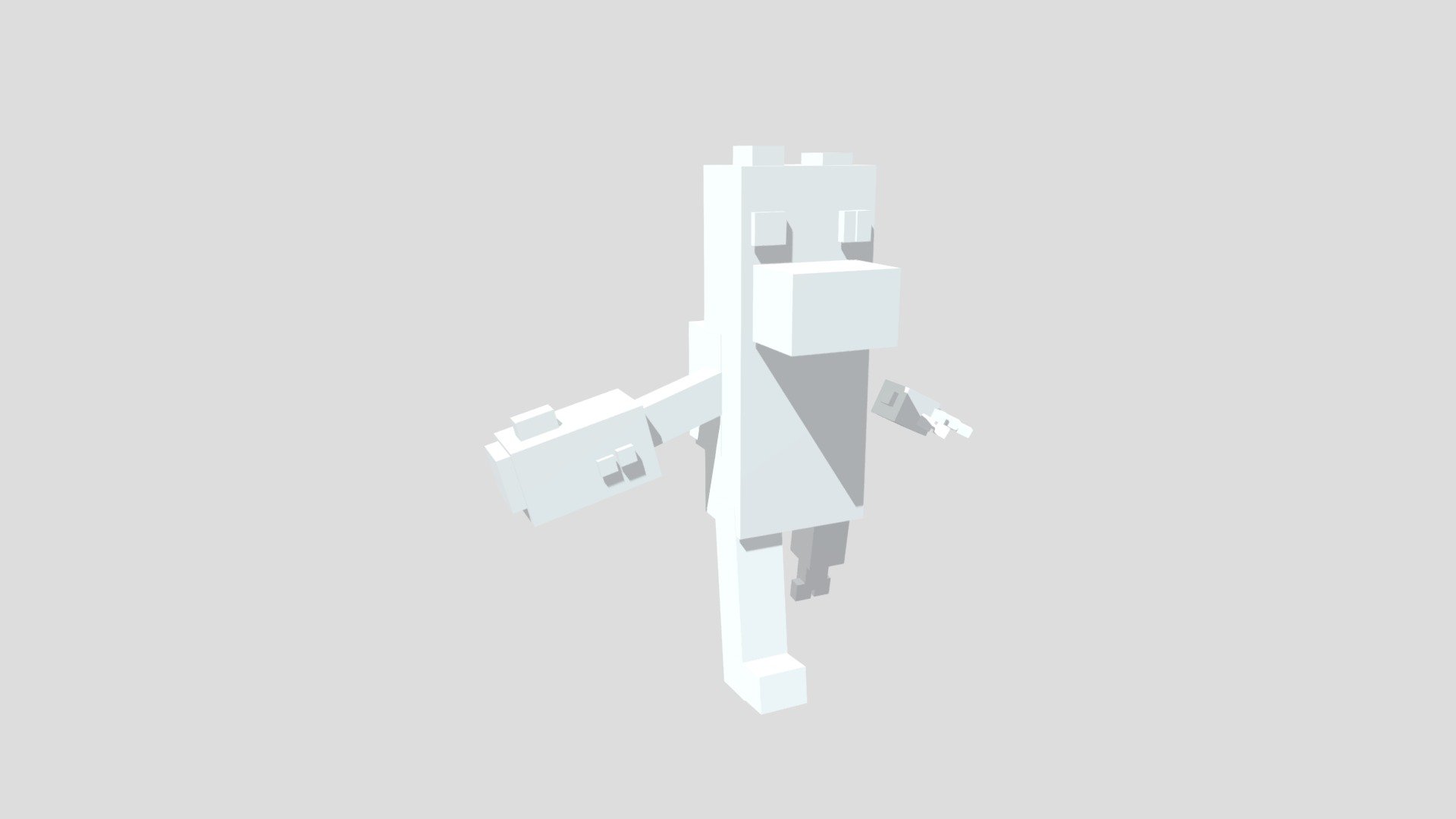My character 3d blender