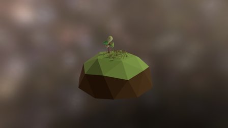 Low Poly Tree 3D Model