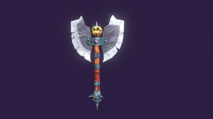 Axe dwarf 3D Model