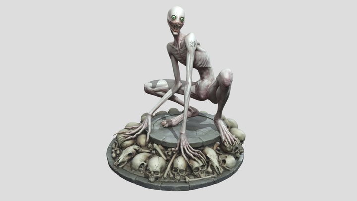 Scp-скромник 3D Model