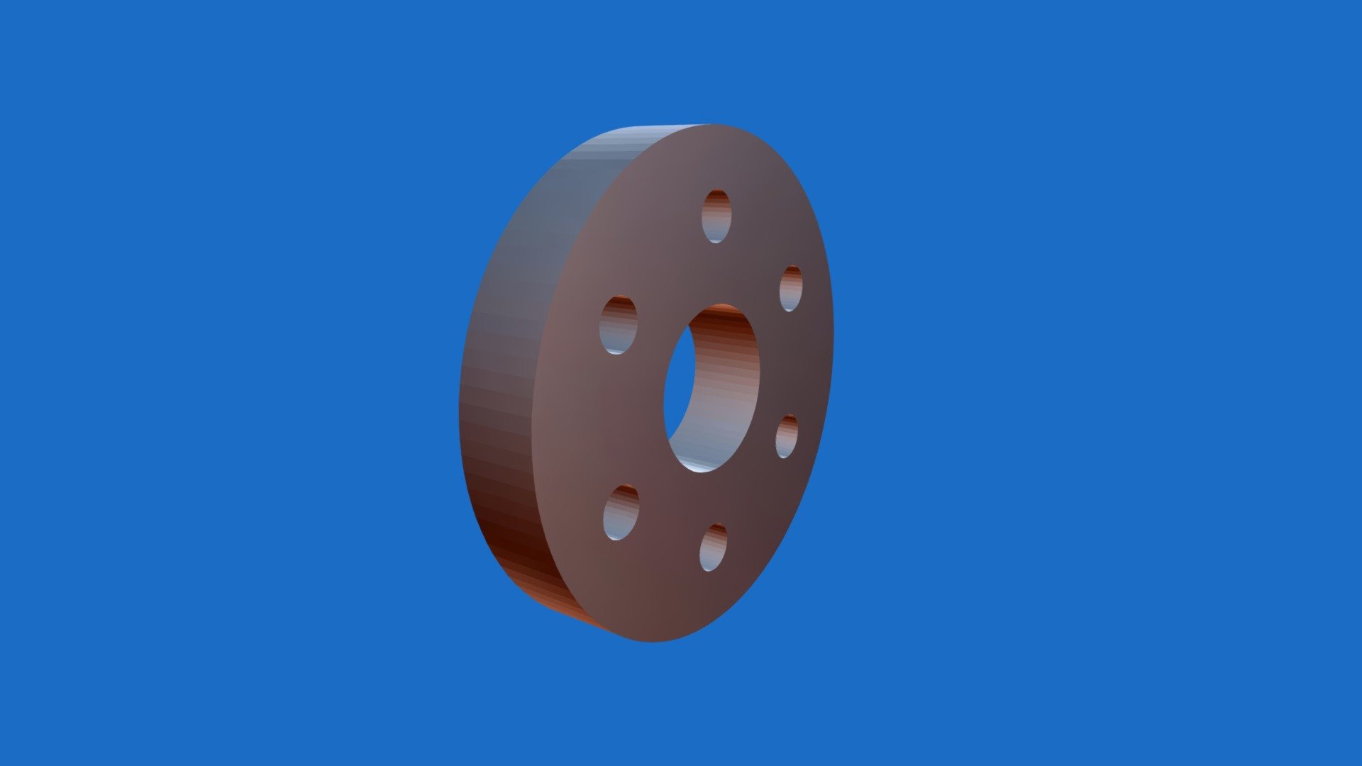 holedflange — Sketchfab embed 3D viewer