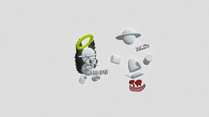 hard work that my sister almost deleted 3D Model