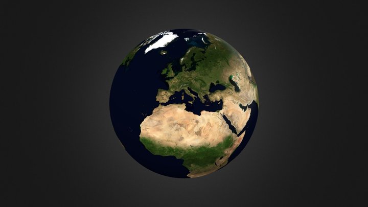 Earth 3D Model