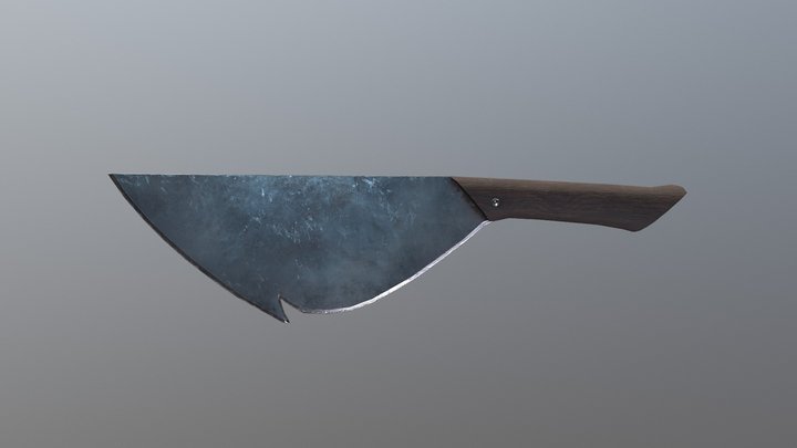 Lake-Town Militia Knife 3D Model