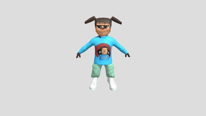 Тимоха скин т.ш. 54 к из 5 ночей с тимохай 3D Model