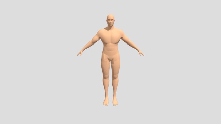 Male Body3 3D Model